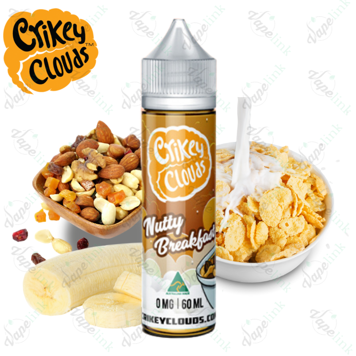 Crikey Clouds | Desserts Range | Nutty Breakfast 60ml