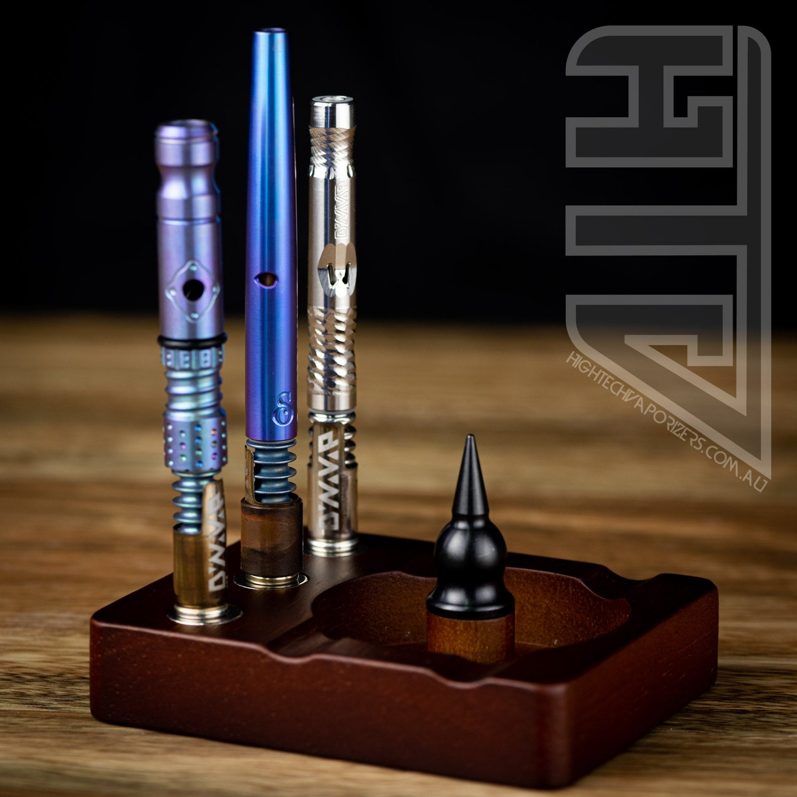 Wooden Debowler Stand W/ Steel Spike (for Dynavap) - Image 6