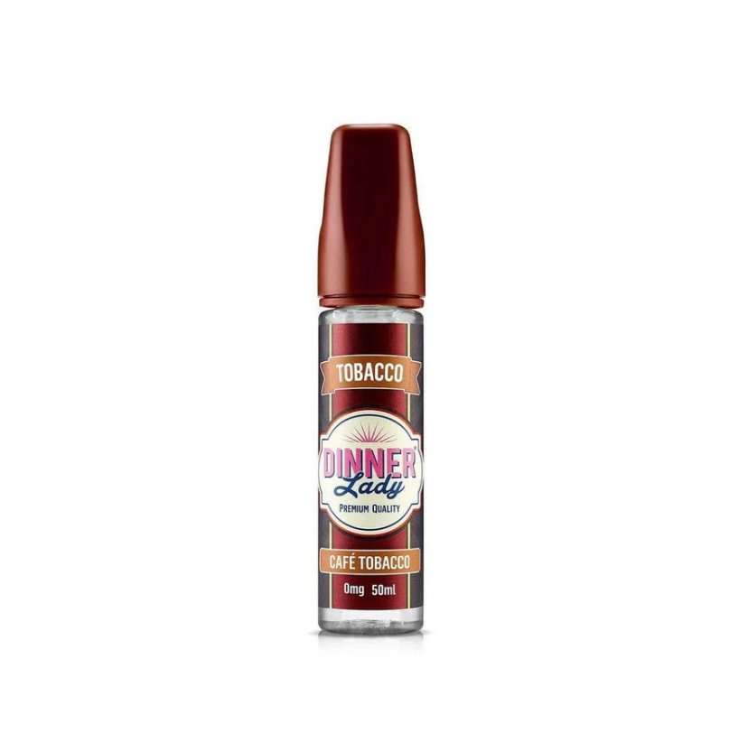 Dinner Lady 50ml Shortfill – Tobacco Range – Cafe Tobacco