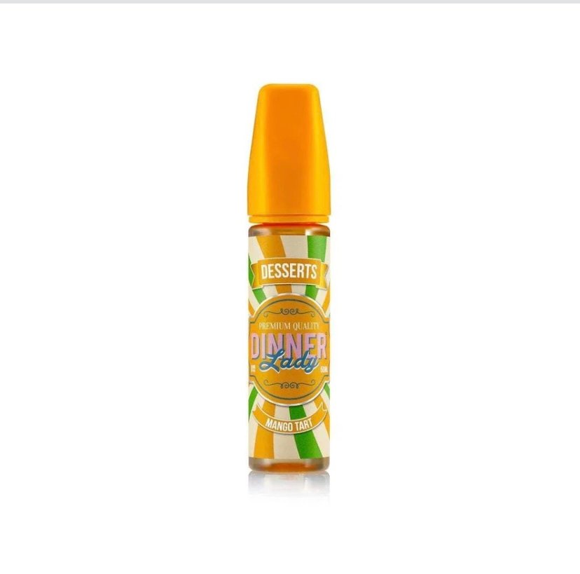 DINNER LADY 50ml Shortfill E-Liquid – Mango Tart
