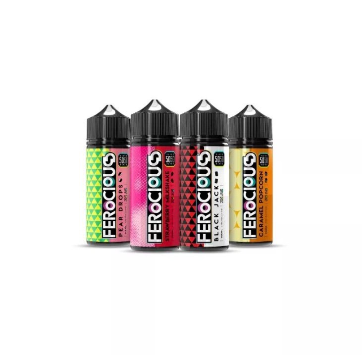4x Candy & Sweets Ferocious | 50/50 Shortfill Bundle