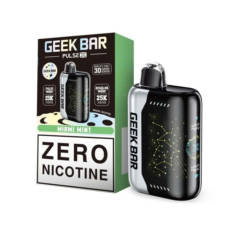 Miami Mint (Zero Nicotine) Geek Bar Pulse X 25000