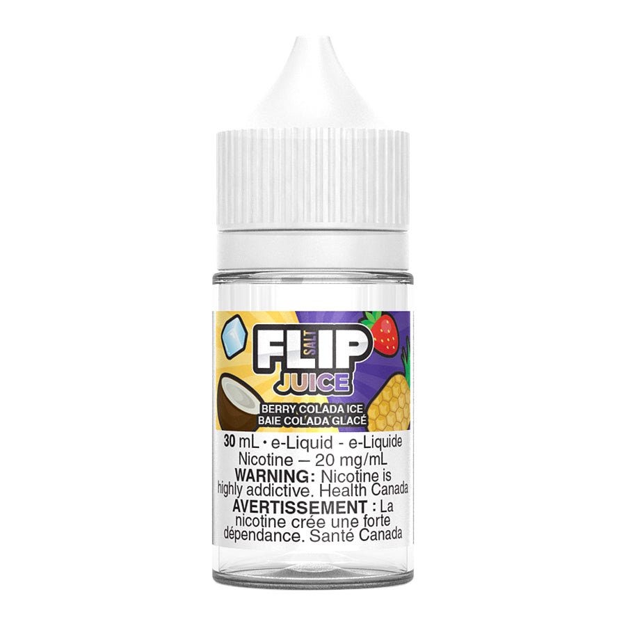 Flip Juice Salt-Nic E-Liquid – Berry Colada Ice 30ml