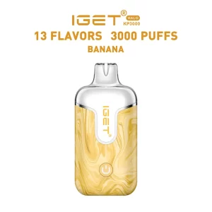 Banana – IGET Halo Vape Kit 3000 Puffs