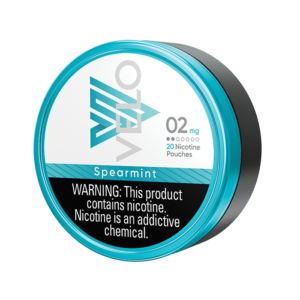 velo pouches 2mg spearmint leftalt withwarning 1.webp