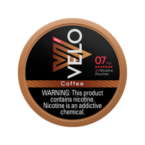 velo pouches 7mg coffee front withwarning.webp